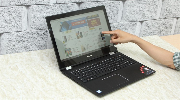 Laptop Lenovo Yoga 500 i5 6200U/4GB/500GB/Win10 Màu Đen