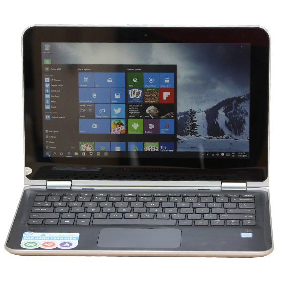 Laptop HP Pavilion x360 k118TU M3 6Y30/4GB/500GB/Win10 Màu Bạc