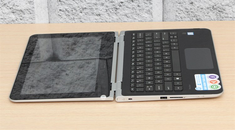 Laptop HP Pavilion x360 k118TU M3 6Y30/4GB/500GB/Win10 Màu Bạc