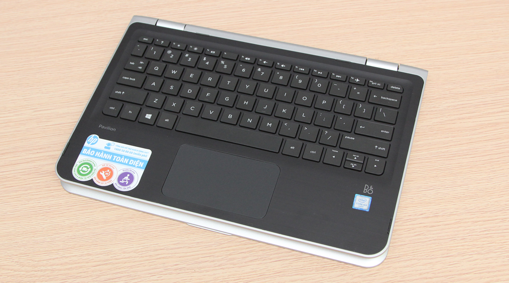 Laptop HP Pavilion x360 k118TU M3 6Y30/4GB/500GB/Win10 Màu Bạc