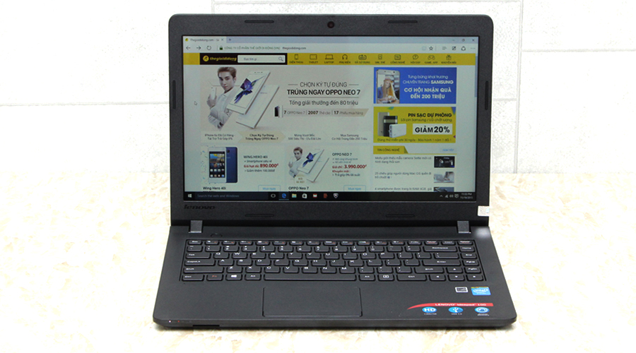 <p>Ideapad 100 với thiết kế đơn giản v&agrave; tinh tế, được trang bị cấu h&igrave;nh kh&aacute; tốt so với c&aacute;c sản phẩm c&ugrave;ng tầm gi&aacute;</p>