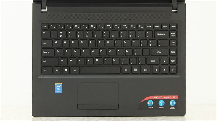 Laptop Lenovo IdeaPad 100 14IBD i3 5005U/4GB/500GB/W10 Màu Đen