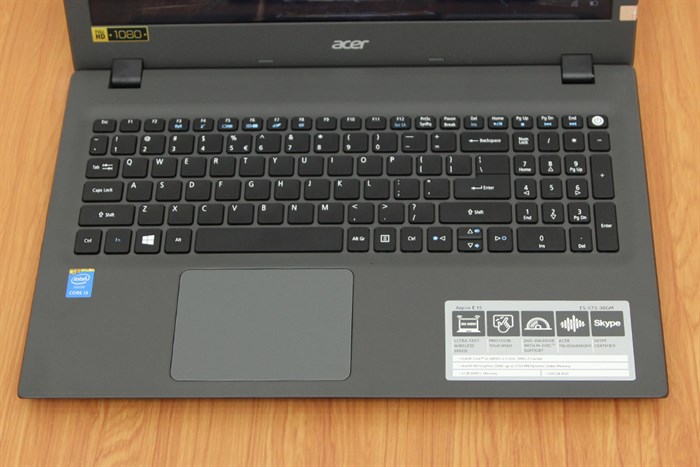 Laptop Acer Aspire E5 573 i3 5005U/4GB/500GB/Win 10 Màu Xám