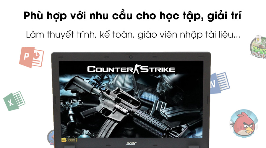 Laptop Acer V3 574 i3 5005U/4GB/500GB/Win10