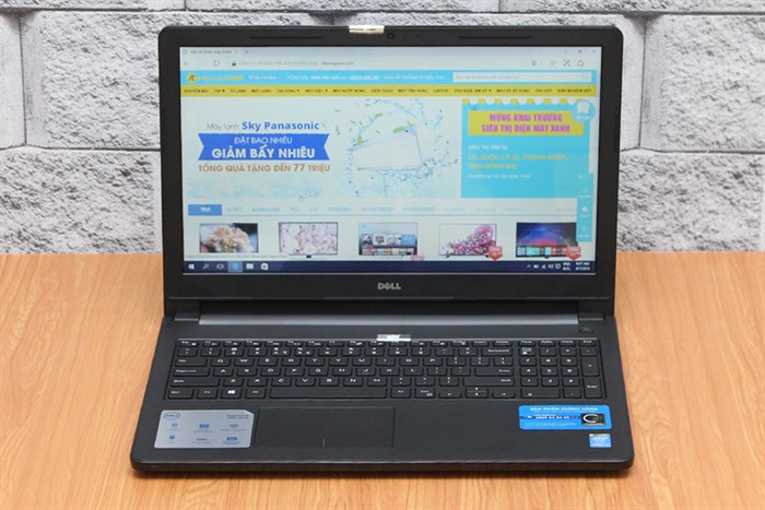 Laptop Dell Inspiron 3558 i3 5005U/4GB/500GB/Win10 Màu Đen
