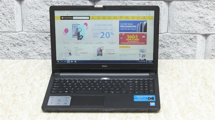 Laptop Dell Inspiron 3558 i3 5005U/4GB/500GB/Win10