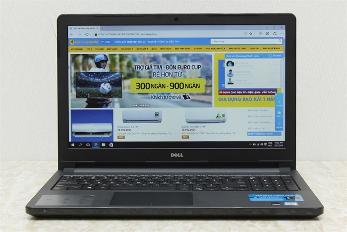 Laptop Dell Vostro 3559 i5 6200U/4GB/500GB/2GB M315/Win10 Màu Đen