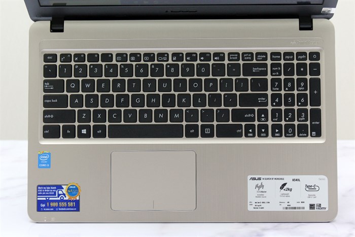 Laptop Asus A540LA i3 5005U/4GB/500GB/Win10 Màu Đen