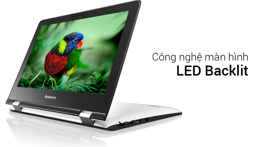 Laptop Lenovo Yoga 300 11IBR N3710/4GB/32GB/Win10/(80M100HHVN)