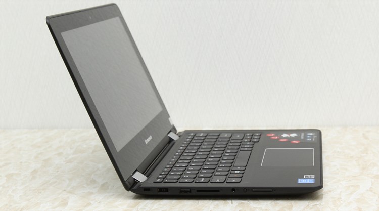 Laptop Lenovo Yoga 300 11IBR N3710/4GB/32GB/Win10/(80M100HHVN) Màu Đen
