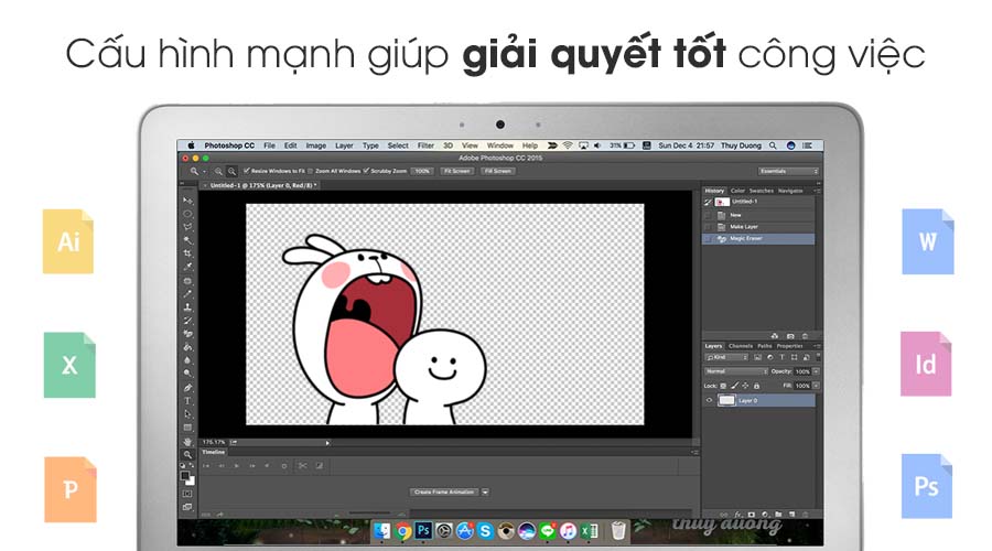 Laptop Apple Macbook Air MMGG2ZP/A i5 1.6GHz/8GB/256GB (2015)