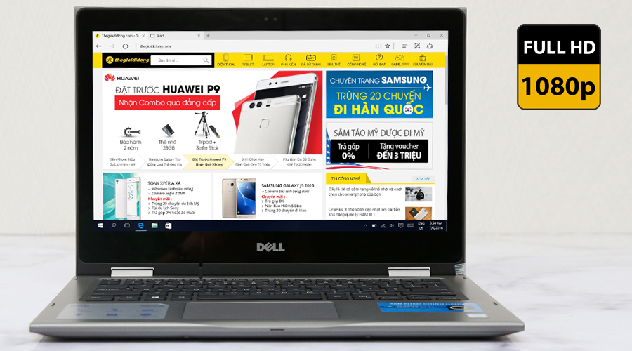 Laptop Dell Inspiron 5368 i5 6200U/4GB/128GB/Win10/Office365