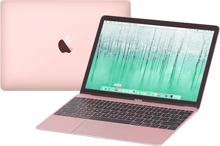Apple gây bão thị trường laptop với Macbook 12 inch màu vàng hồng