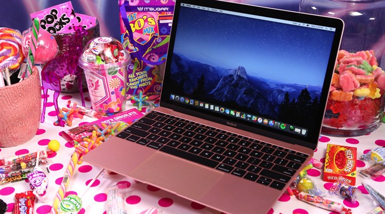 Laptop Apple Macbook 12" MMGL2 Core M 1.1GHz/8GB/256GB (2016) Màu Vàng Hồng