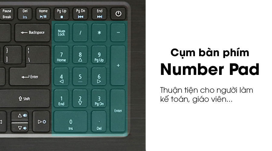 Laptop Acer Aspire E5 575G i3 6100U/4GB/500GB/2GB 940M/Win10/(NX.GDWSV.003)