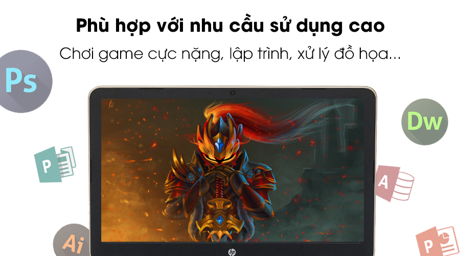 Laptop HP Pavilion 15 AU072TX i7 6500U/4GB/1TB/4GB 940MX/Win10