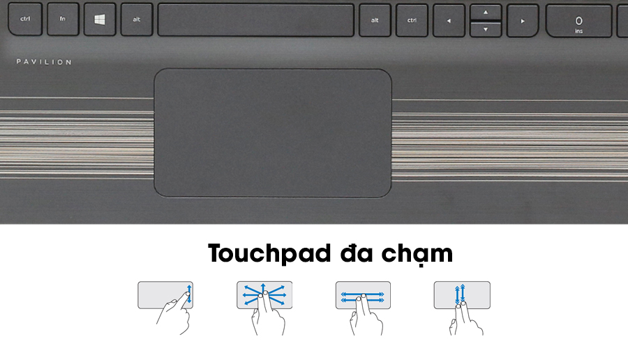 Laptop HP Pavilion 15 AU072TX i7 6500U/4GB/1TB/4GB 940MX/Win10