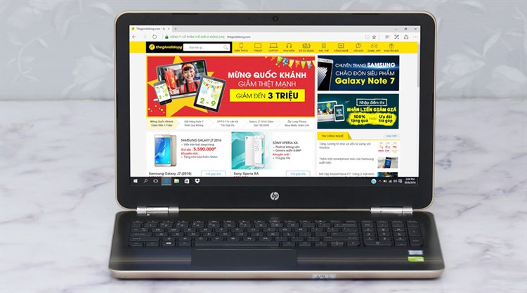 Laptop HP Pavilion 15 AU072TX i7 6500U/4GB/1TB/4GB 940MX/Win10