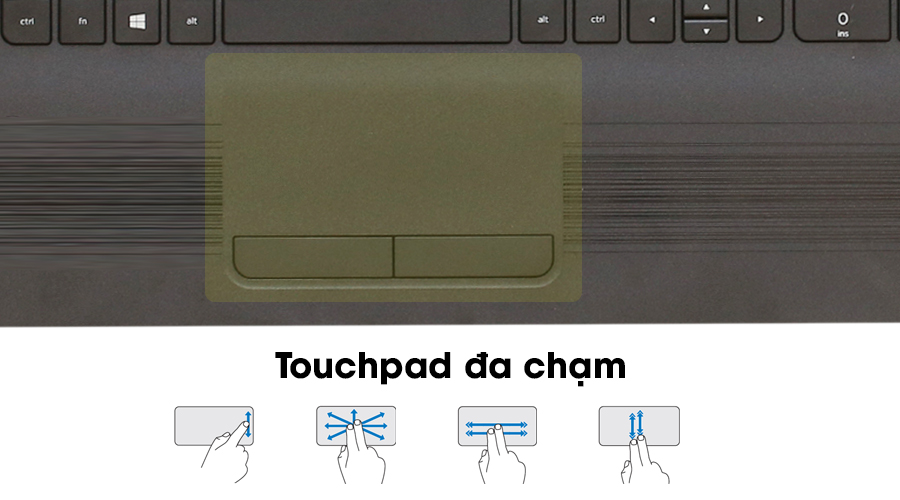 Laptop HP 15 ay038TU i3 5005U/4GB/500GB/Win10