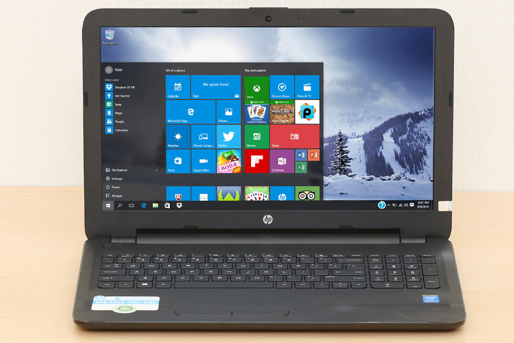 HP 15 ay038TU i3 5005U/4GB/500GB/Win10 - 3