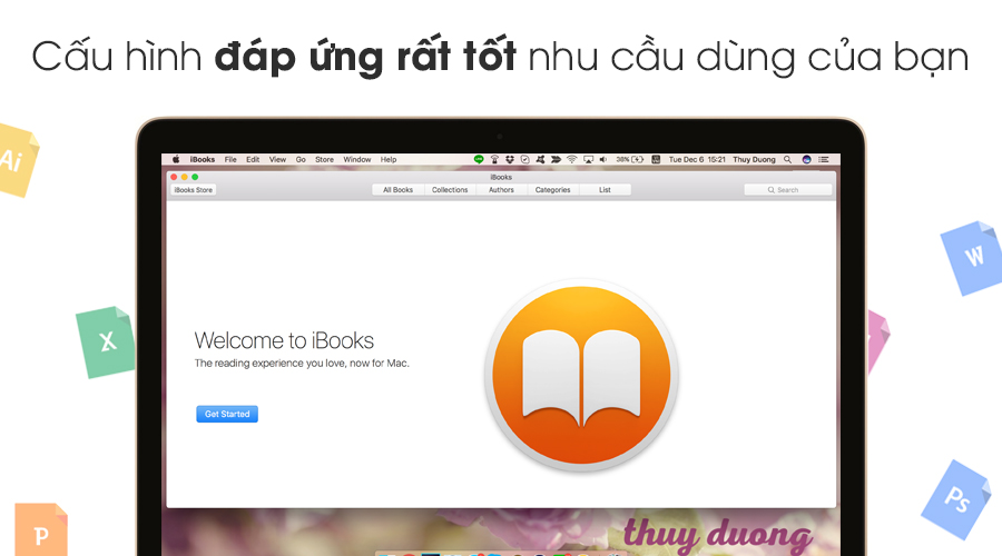 Laptop Apple Macbook 12" MLHF2 Core M 1.2GHz/8GB/512GB (2016)