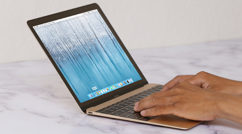 Laptop Apple Macbook 12" MLHF2 Core M 1.2GHz/8GB/512GB (2016) Màu Vàng