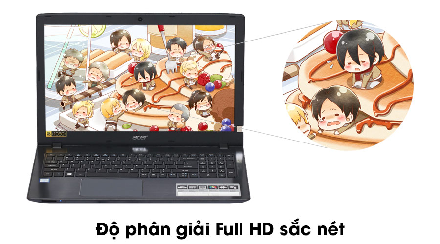 Laptop Acer Aspire E5 575 50HM i5 6200U/4GB/500GB/Win10