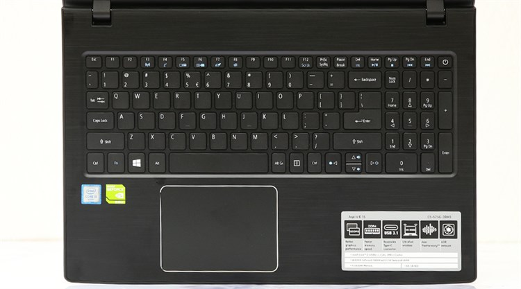 Laptop Acer Aspire E5 575G 515A i5 6200U/4GB/500GB/2GB 940M/Win10 Màu Đen