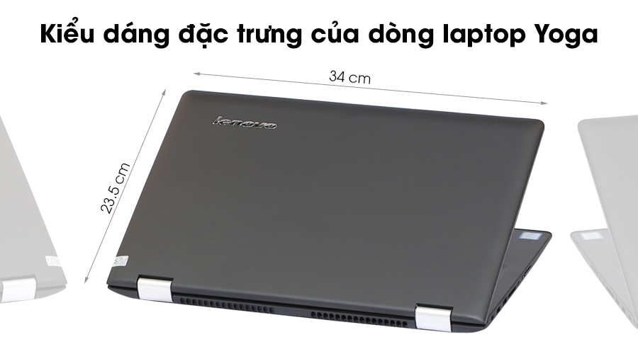 Laptop Lenovo Yoga 500 i5 6200U/4GB/500GB/W10