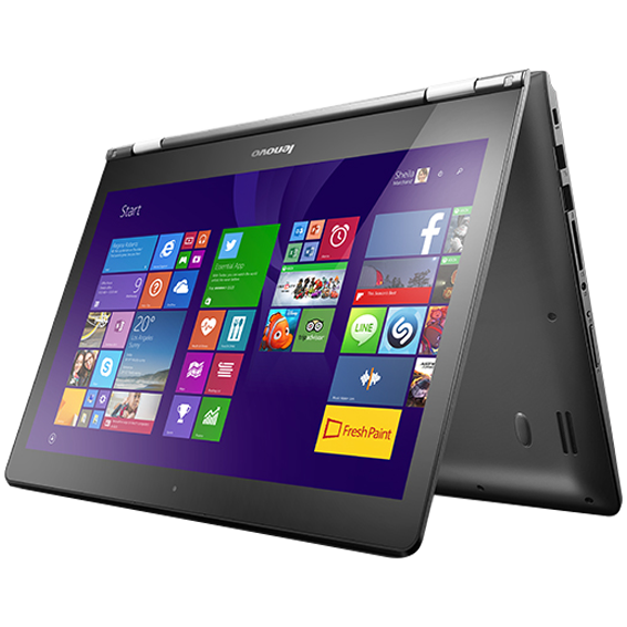 Laptop Lenovo Yoga 500 i5 6200U/4GB/500GB/W10 Màu Đen