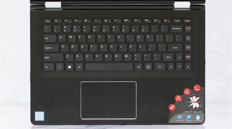 Laptop Lenovo Yoga 500 i5 6200U/4GB/500GB/W10 Màu Đen