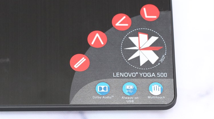 Laptop Lenovo Yoga 500 i5 6200U/4GB/500GB/W10 Màu Đen