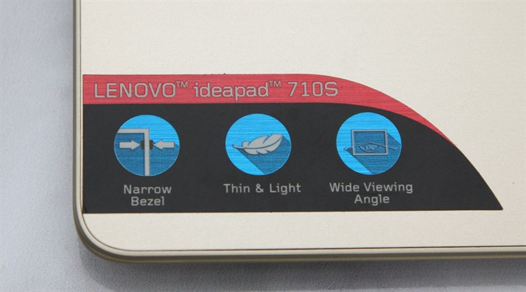 Laptop Lenovo IdeaPad 710S 13ISK i5 6200U/4GB/256GB/Win10 Màu Vàng đồng