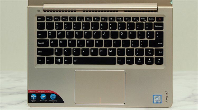 Laptop Lenovo IdeaPad 710S 13ISK i5 6200U/4GB/256GB/Win10 Màu Vàng đồng