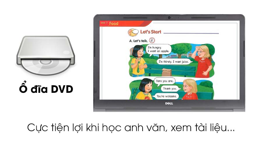 Laptop Dell Inspiron 5459 i3 6100U/4GB/1TB/Win10/(M4I3260W)