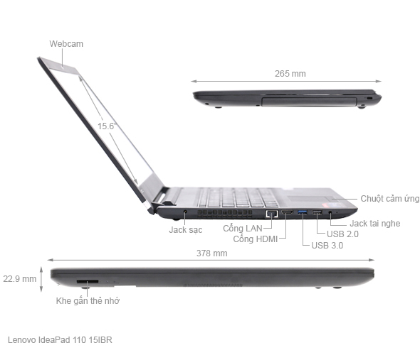Lenovo IdeaPad 110 15IBR - Chính hãng giá tốt Lenovo IdeaPad 110 15IBR - Chính hãng giá tốt