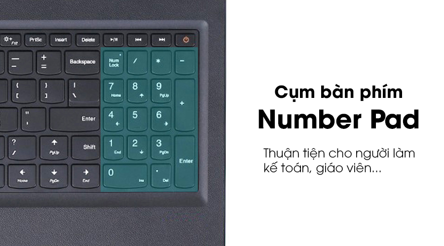 Laptop Lenovo IdeaPad 110 15IBR N3710/4GB/500GB/Win10/(80T700BKVN)