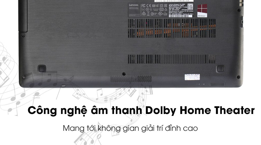 Laptop Lenovo IdeaPad 110 15IBR N3710/4GB/500GB/Win10/(80T700BKVN)