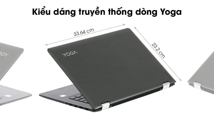 Laptop Lenovo Yoga 510 14ISK i3 6100U/4GB/500GB/Win10/(80S700D2VN)