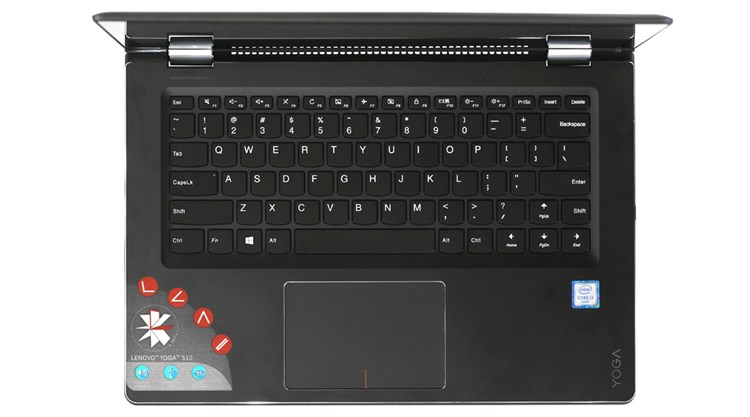Laptop Lenovo Yoga 510 14ISK i3 6100U/4GB/500GB/Win10/(80S700D2VN) Màu Đen