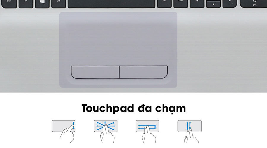 Laptop HP 15 ay072TU N3710/4GB/500GB/Win10/(X3B54PA)