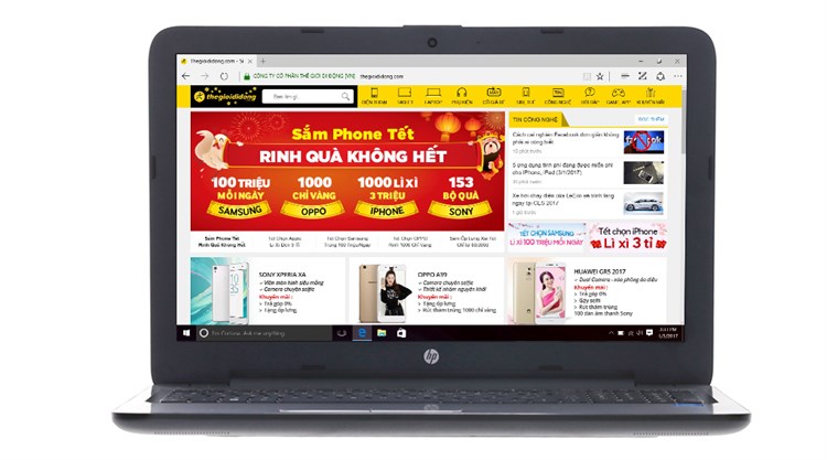 Laptop HP 15 ay072TU N3710/4GB/500GB/Win10/(X3B54PA)