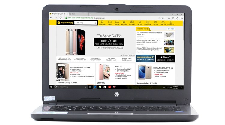 Laptop HP 14 am065TU N3060/4GB/500GB/Win10/(X3B72PA) Màu Bạc