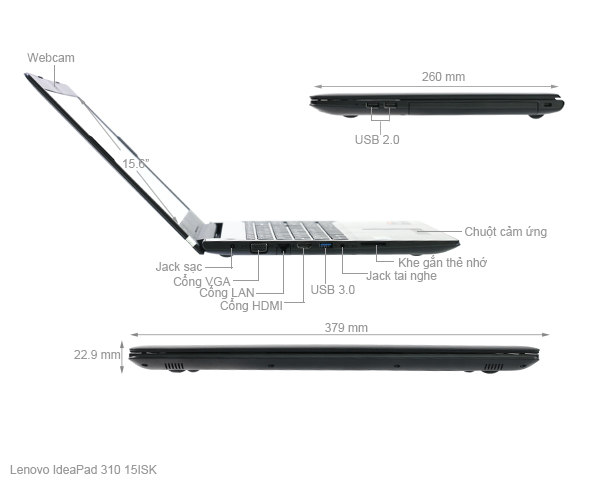 Lenovo IdeaPad 310 15ISK i5 6200U/4GB/500GB/2G 920M/Win10