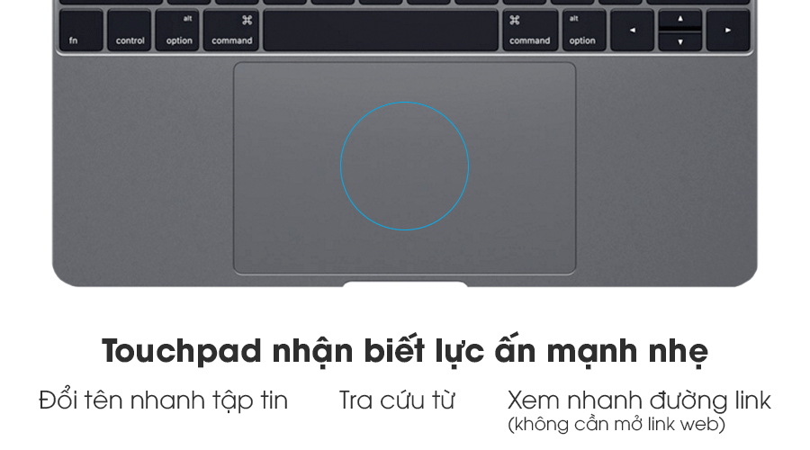 Laptop Apple Macbook 12" MLH82 Core M 1.2GHz/8GB/512GB (2016)