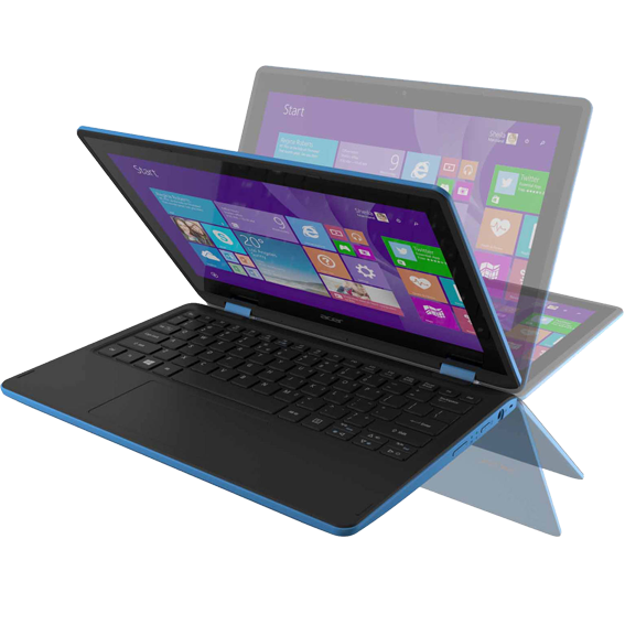 Laptop Acer R3 131T N3060/2GB/500GB/Win10 Màu Xanh Dương