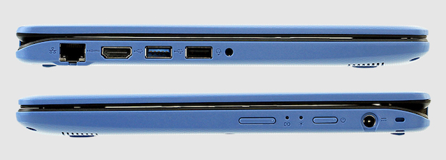 Acer R3 131T N3060 - ​2 cạnh bên