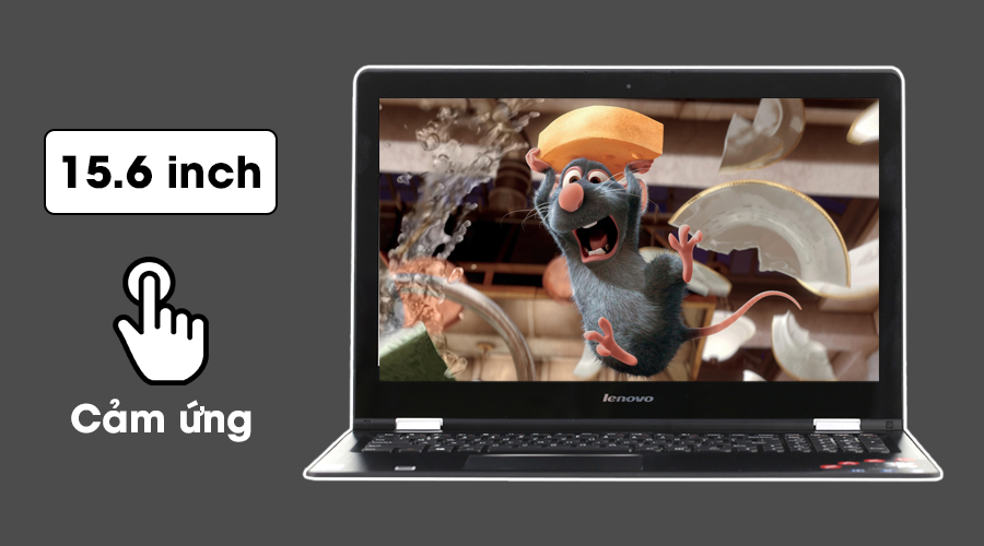 Laptop Lenovo Yoga 500 15IBD i3 5020U/4GB/500GB/Win10