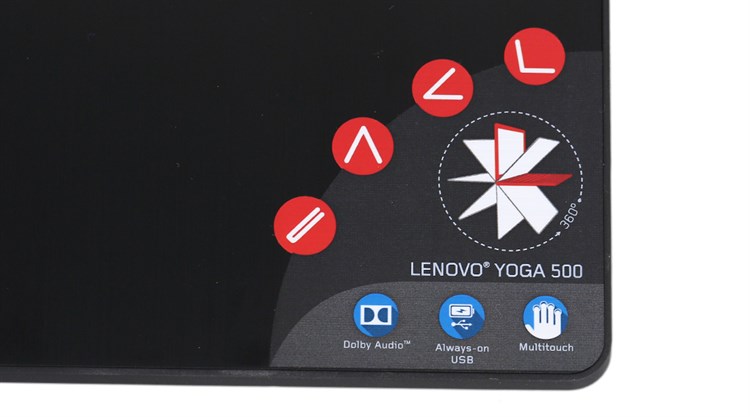 Laptop Lenovo Yoga 500 15IBD i3 5020U/4GB/500GB/Win10 Màu Trắng