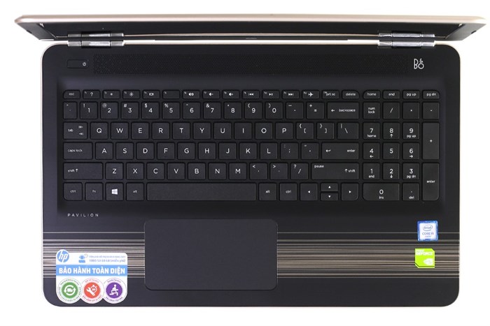 Laptop HP Pavilion 15 au067TX i5 6200U/4GB/500GB/2G 940MX/Win10/(X3C16PA) Màu Vàng đồng